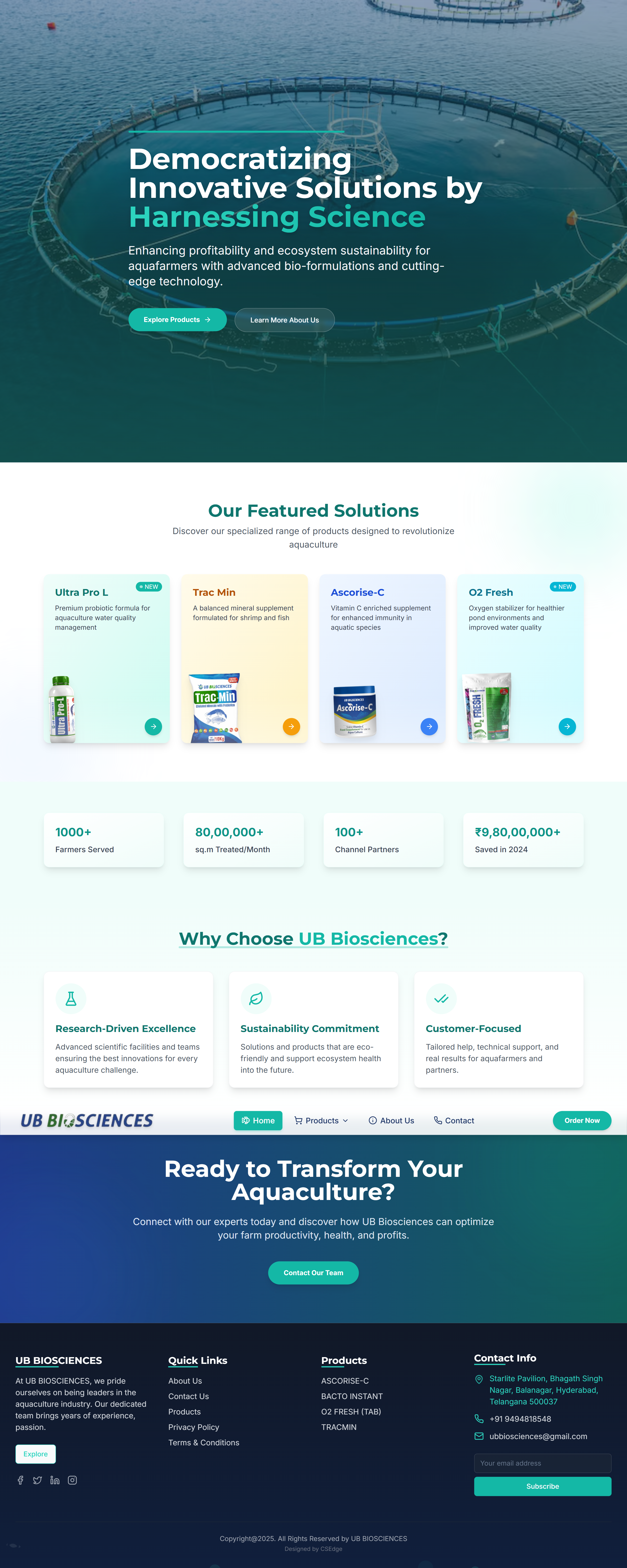 UB Biosciences Preview